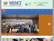 Tablet Screenshot of mimtinstitute.org